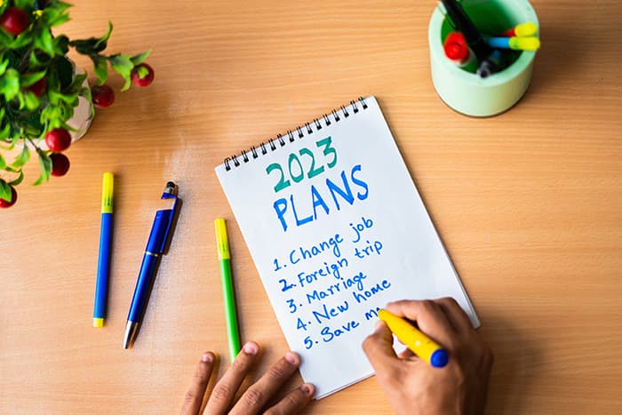 New Years intentions